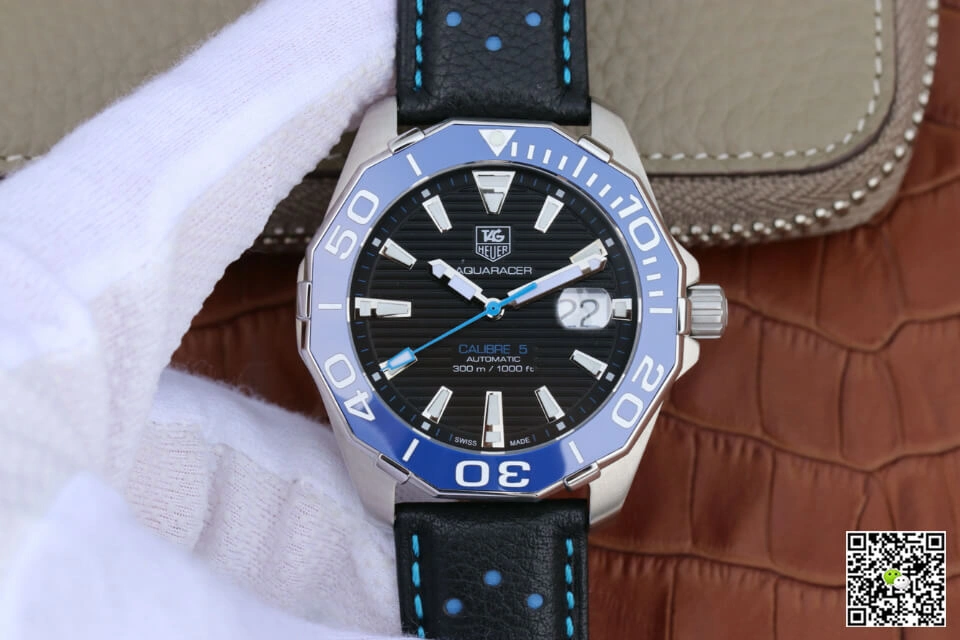 Tag Heuer Carrera CAV514C.FC8171 V6 Factory 1:1 Best Edition Replica Watch Blue Bezel